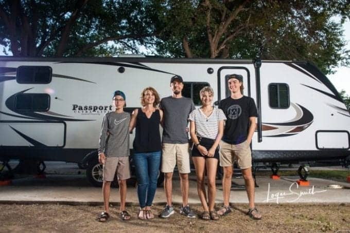 RV Tour with a Full Time Family of 5: Keystone Passport 2670BH