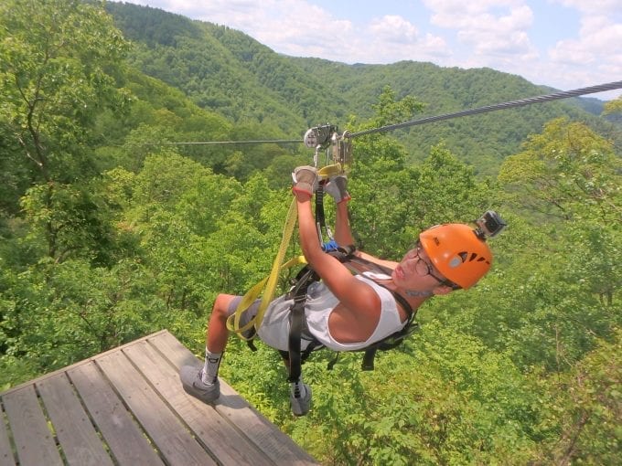 Looking for an Outdoor Adventure in Asheville? The Gorge Zipline is it