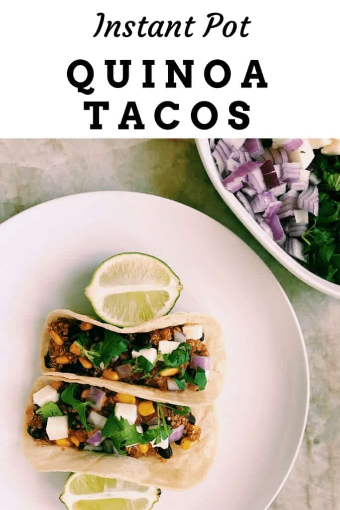 Instant Pot Quinoa Tacos Recipe