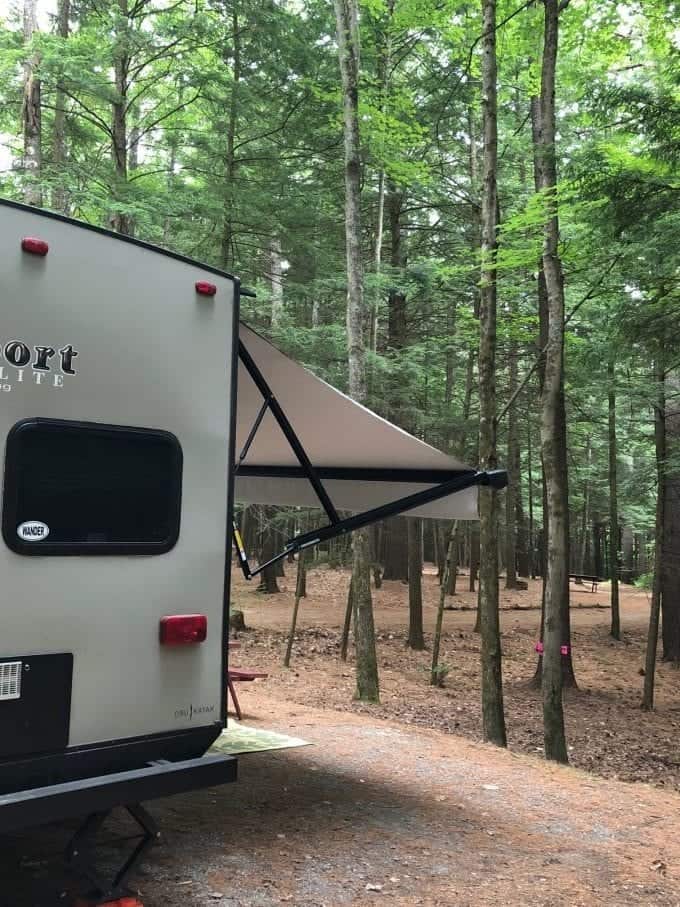 How to take care of your RV awning to prevent damage.