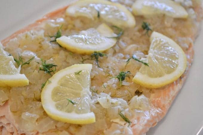 Salmon in Foil meal idea for summer