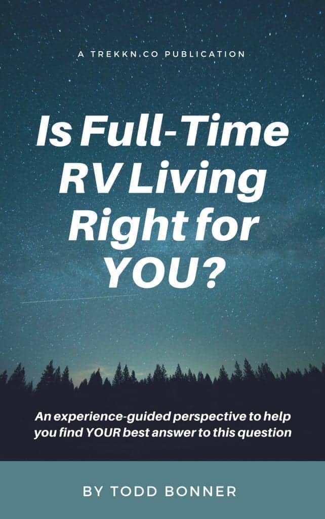 Book cover for "Is Full-Tiime RV Living Right For You?"