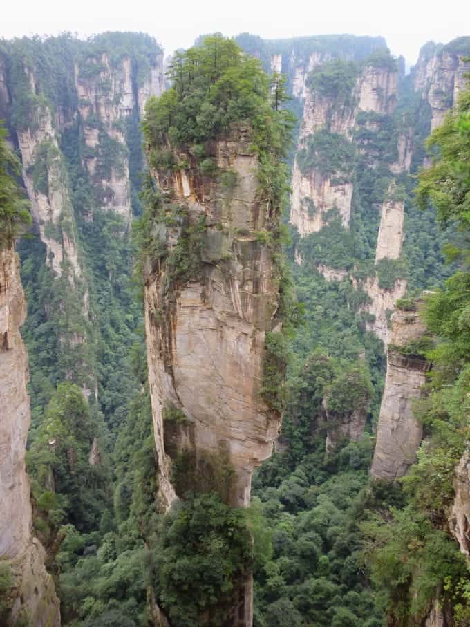 Zhangjiajie National Forest Park in China