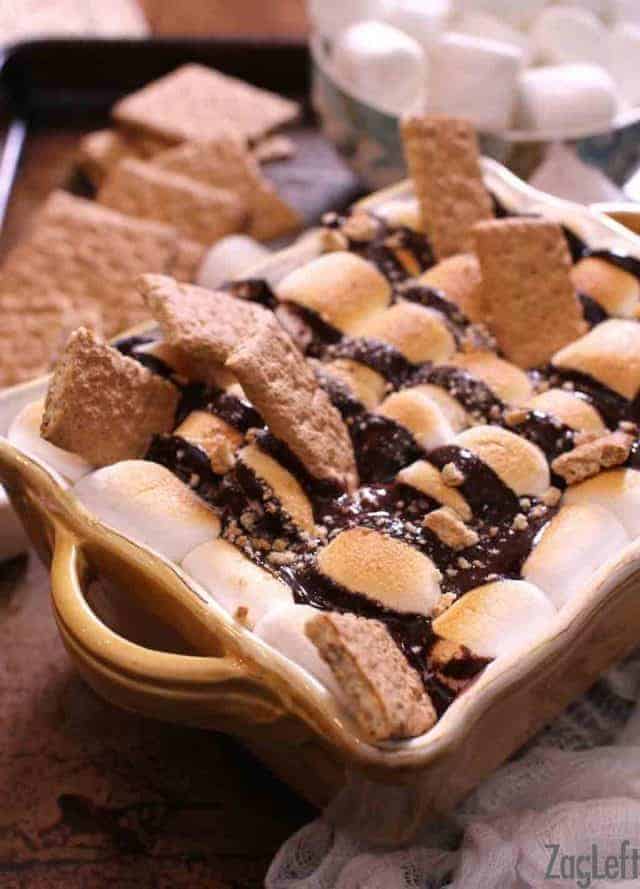 Campfire Desserts - Best S'mores Brownies Recipe