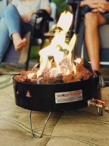 propane fire