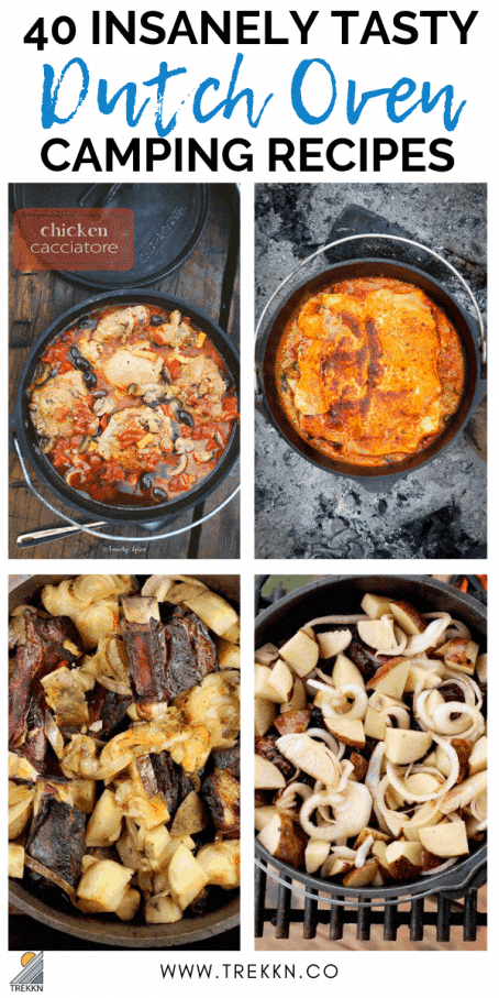 Dutch Oven Upside Down Peach Cake | A Bountiful Kitchen