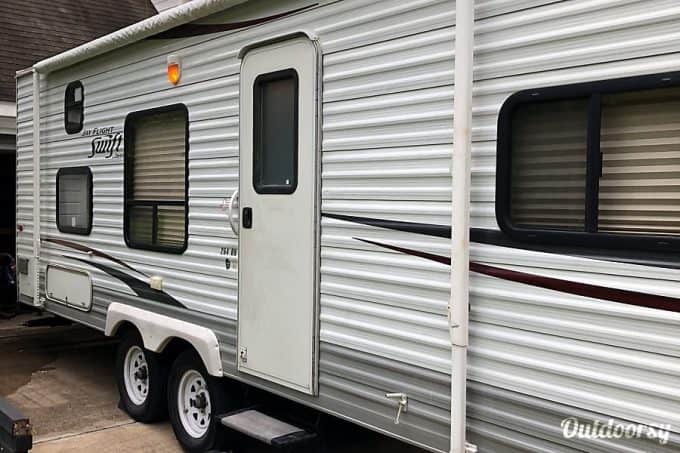 travel trailer rental houston texas