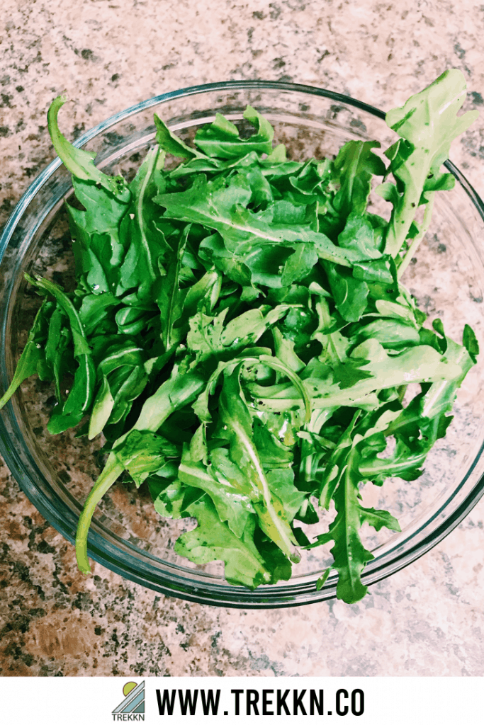 Arugula for Naan Pizza