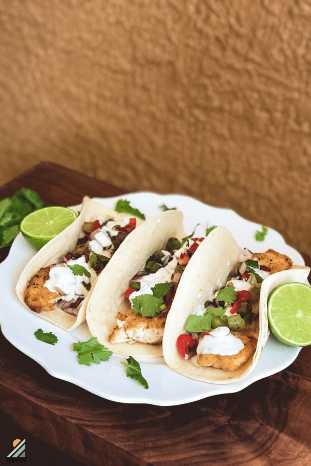 Quick and Easy Spicy Fish Tacos + Tips on Cooking Fish While RVing