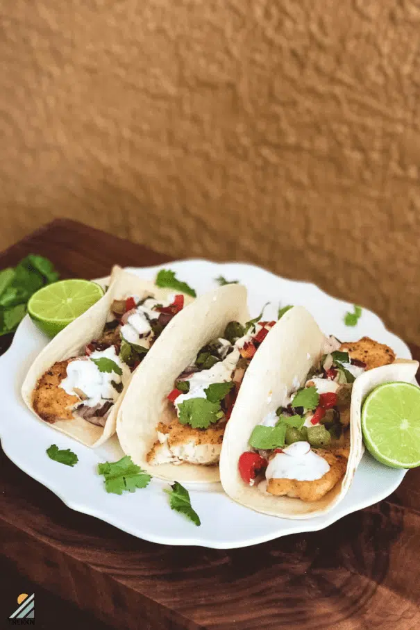 Quick And Easy Spicy Fish Tacos Tips On Cooking Fish While Rving