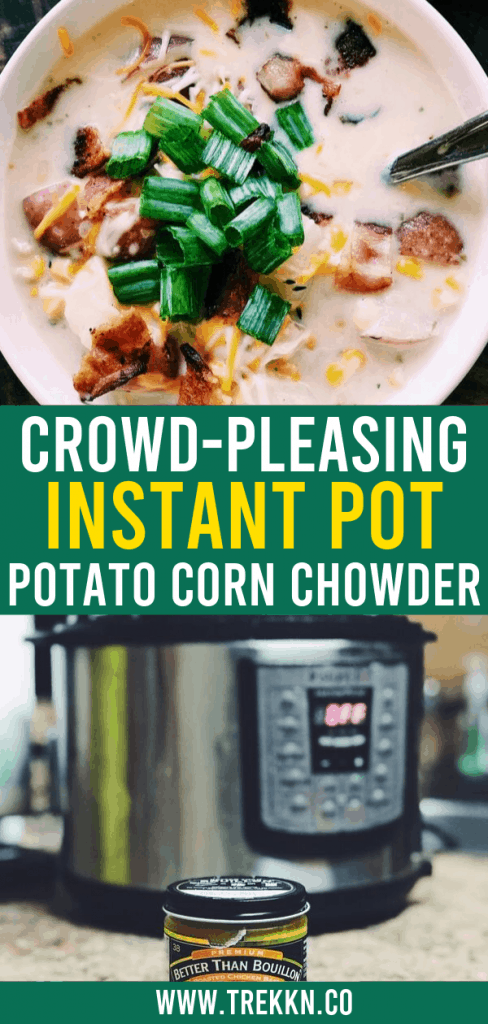 Instant Pot Potato Corn Chowder Recipe