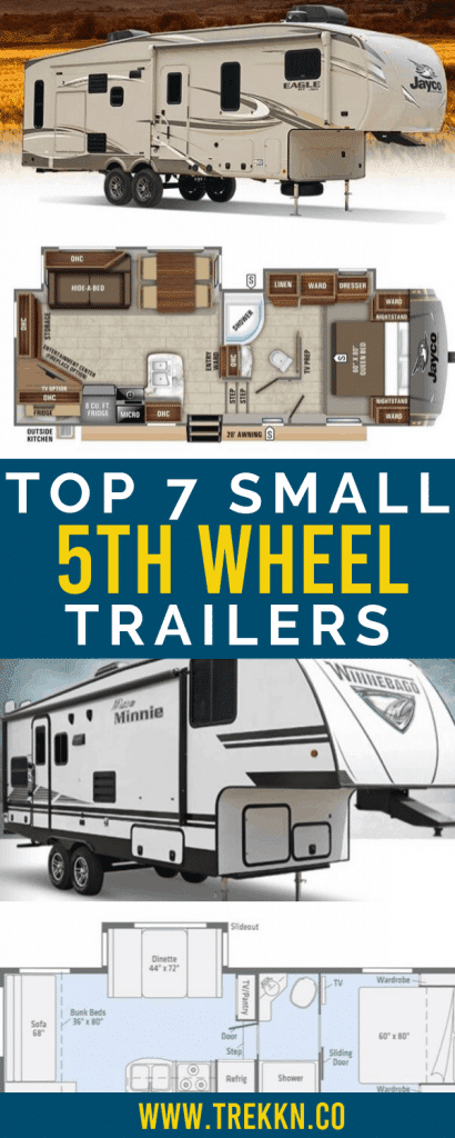 Top 7 Small 5th Wheel Trailers For Your Rv Adventures Trekkn For The Love Of Rving