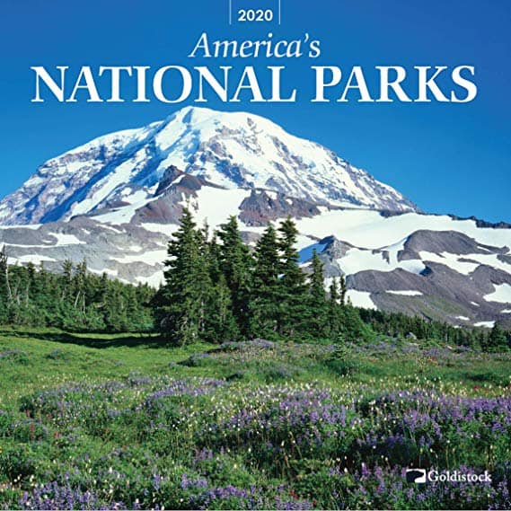 2020 Large Wall Calendar - National Parks by Goldistock - 12 x 24 (Open) - Featuring Breathtaking Images of Our National Parks