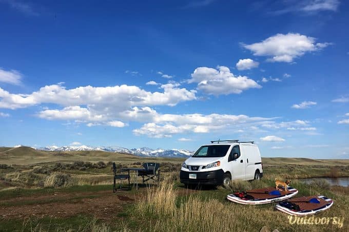 Campervan RV Rental Near Yellowstone
