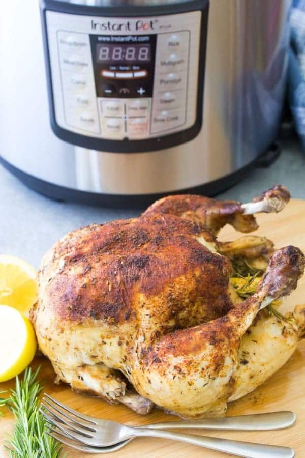 How to cook a whole chicken in the Instant Pot
