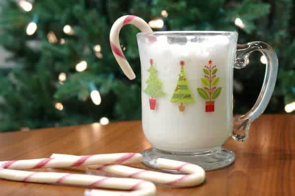 Peppermint White Hot Chocolate