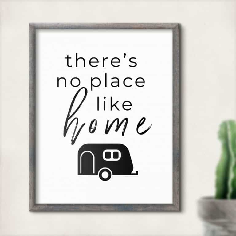 Printable RV Decor: The Easiest Way to Decorate Your Camper Interior