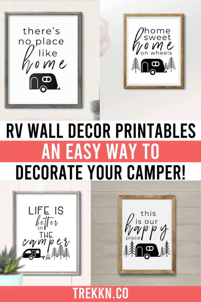 Printable RV Decor: The Easiest Way to Decorate Your Camper Interior