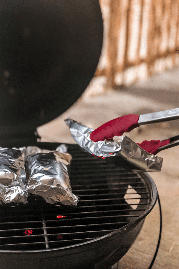 How to heat up make ahead camping breakfast burritos
