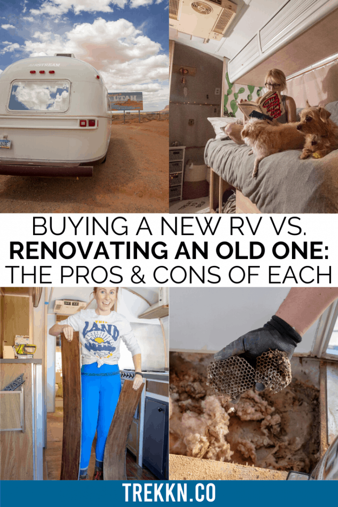 renovating an old RV