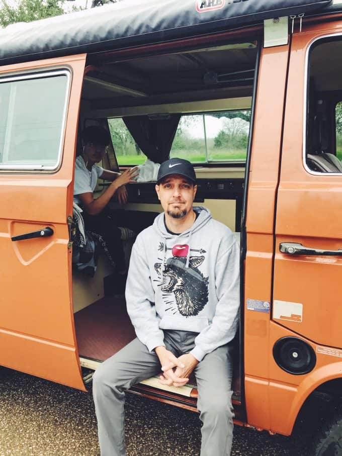 Trying out van life in a camper van rental