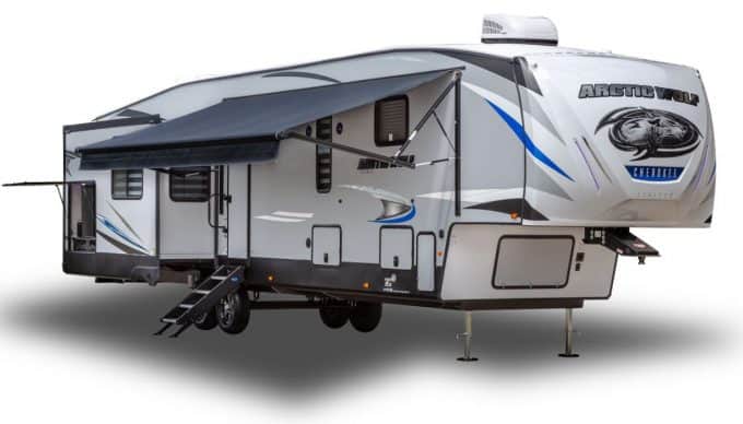 Arctic Wolf Fifth Wheel Exterior