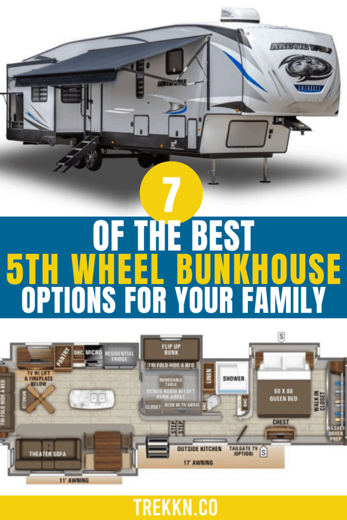 Top 7 5th Wheel Bunkhouse Options for Your Family