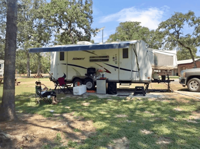 Renting a pop-up camper for family vacation