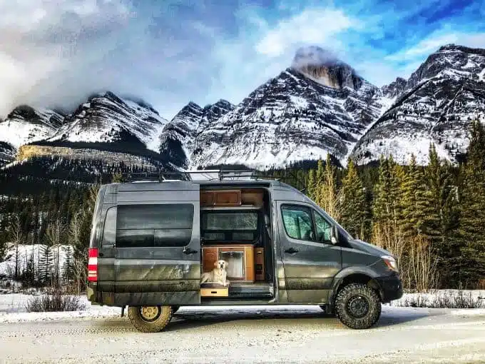 van converted to camper