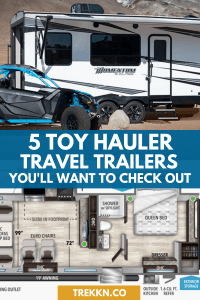 5 Best Toy Hauler Travel Trailers in 2020 - TREKKN | For the Love of RVing