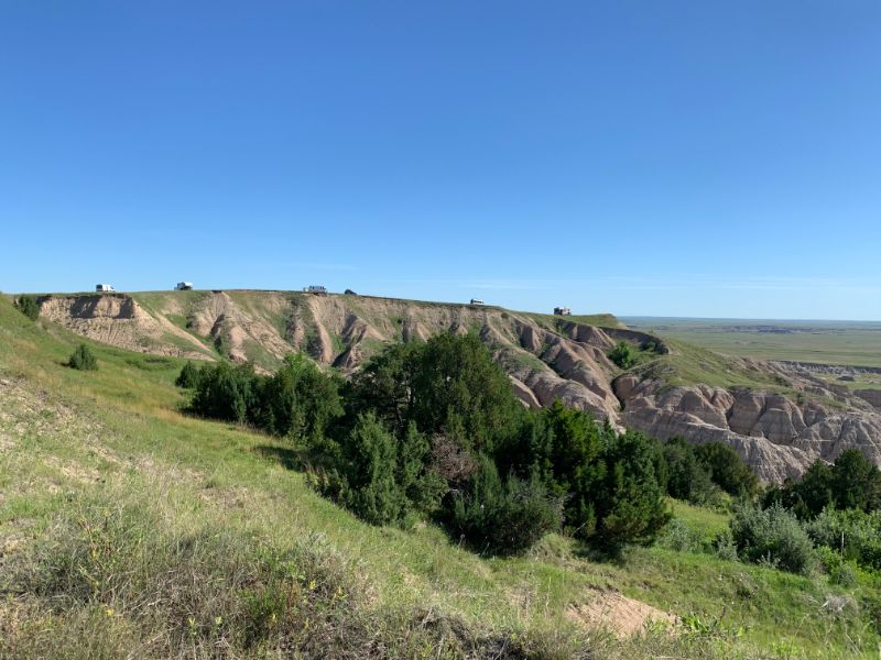 badlands boondocking area