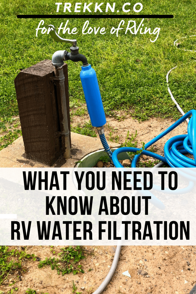 rv water filtration options