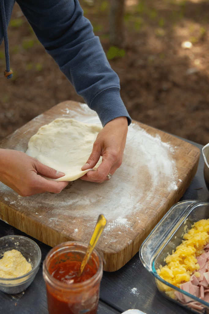 camping pizza ideas