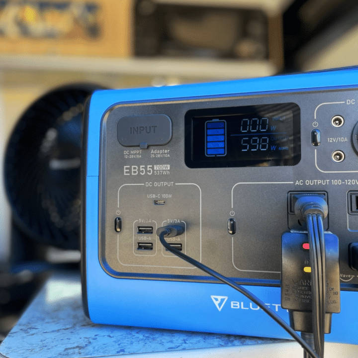 Bluetti EB55 Portable Power Station: A Boondocking Best