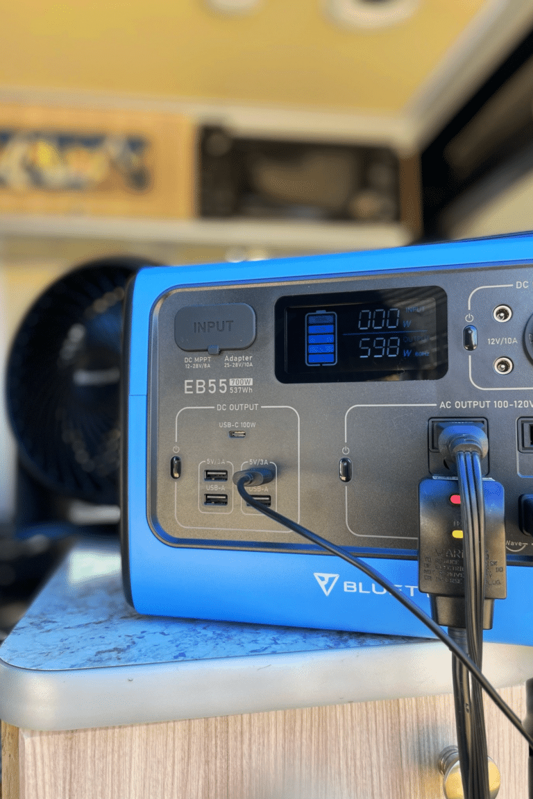 Bluetti EB55 Portable Power Station: A Boondocking Best