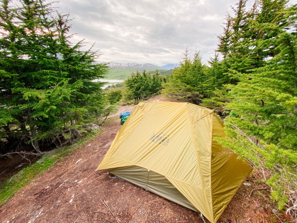 where to camp on lost lake trail seward alaska