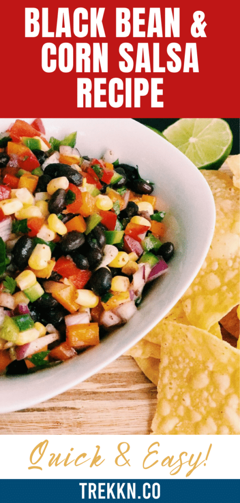 how to make black bean and corn salsa