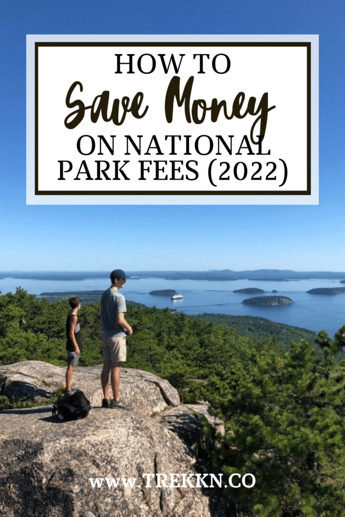 national park entrance fees