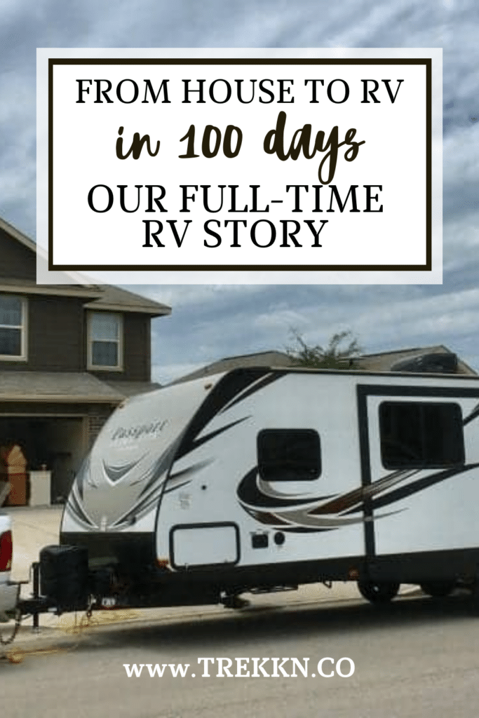 full time RV living with kids