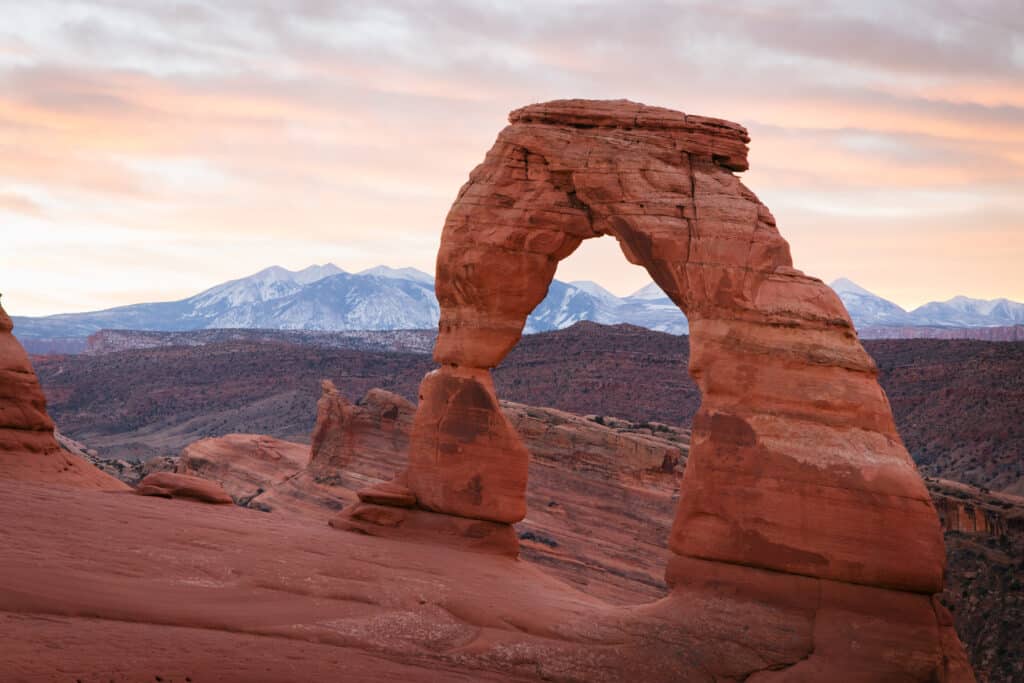view of delicate arch