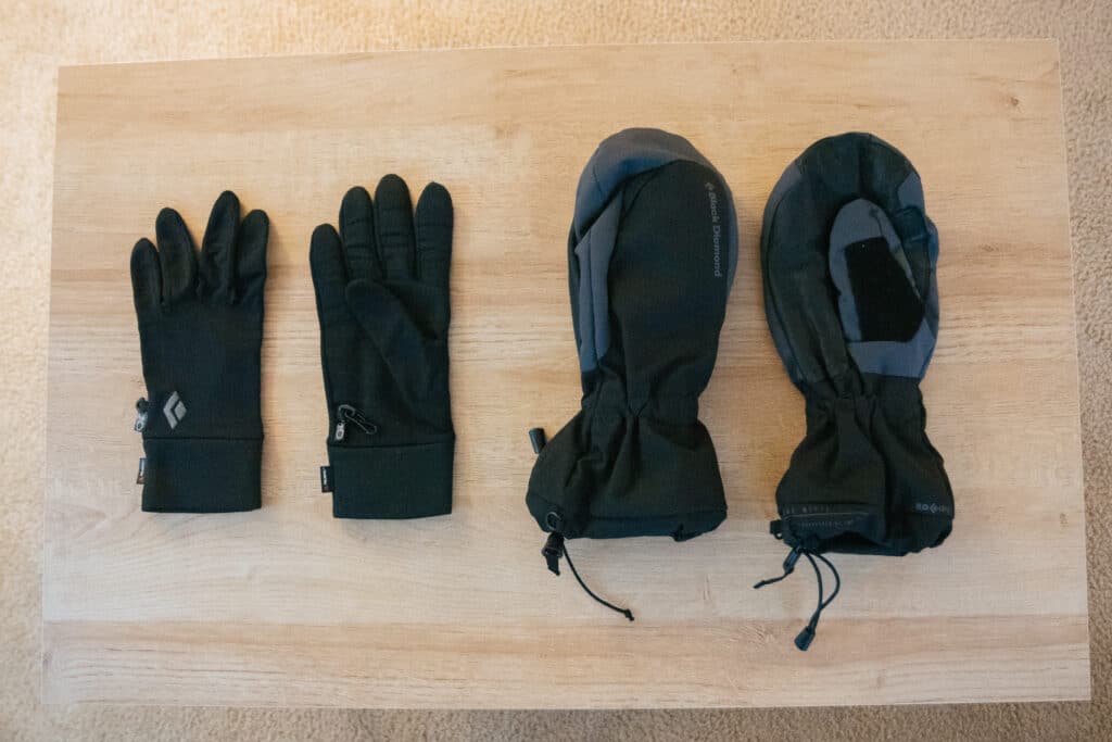 gloves for layering