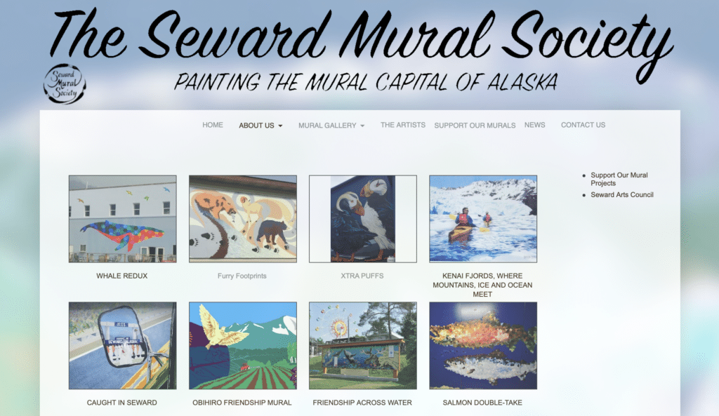 seward, alaska murals