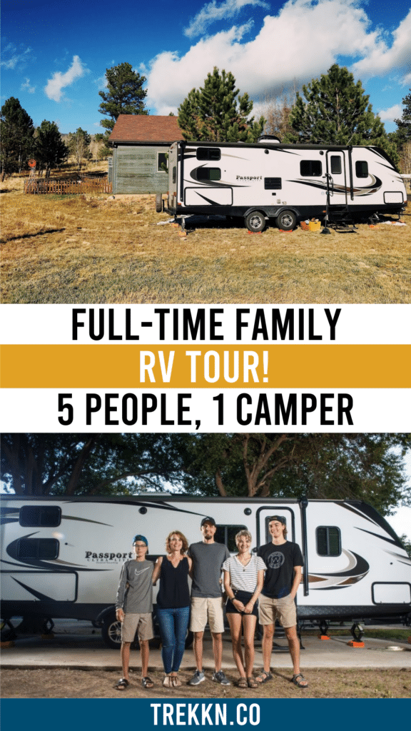 full time rv living with kids - RV tour