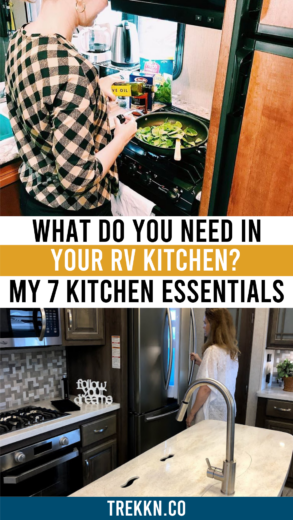 Full-Time RV Living: My 7 RV Kitchen Essentials + Tips