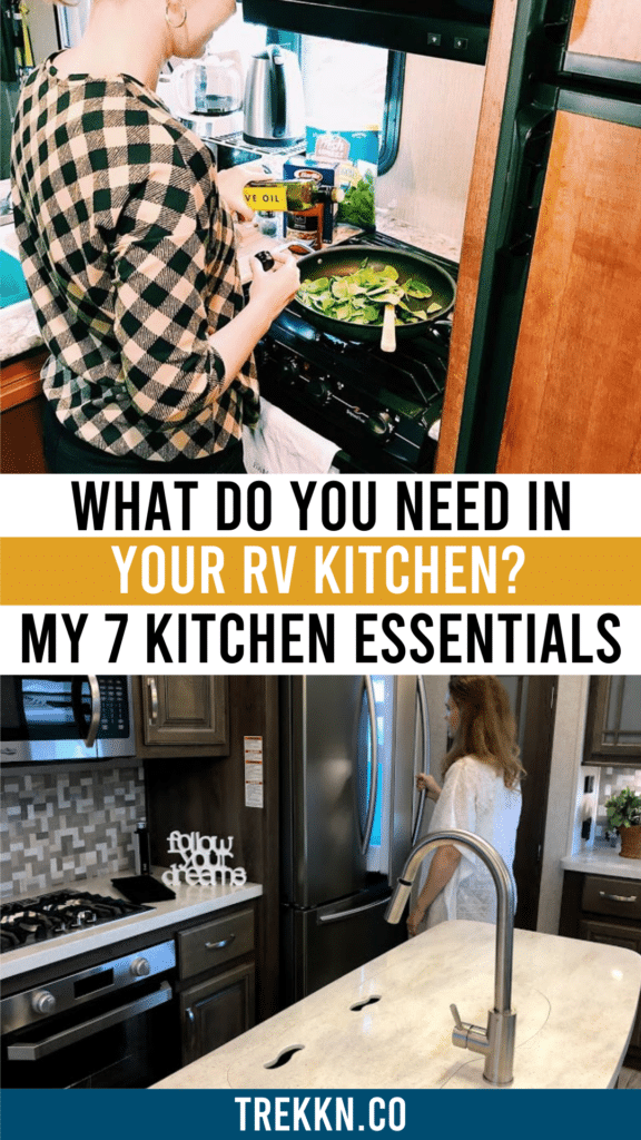 what rv kitchen essentials to pack 