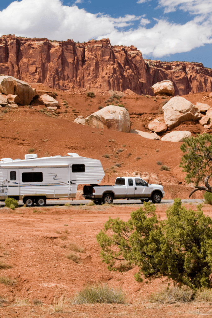 full time RV living and land