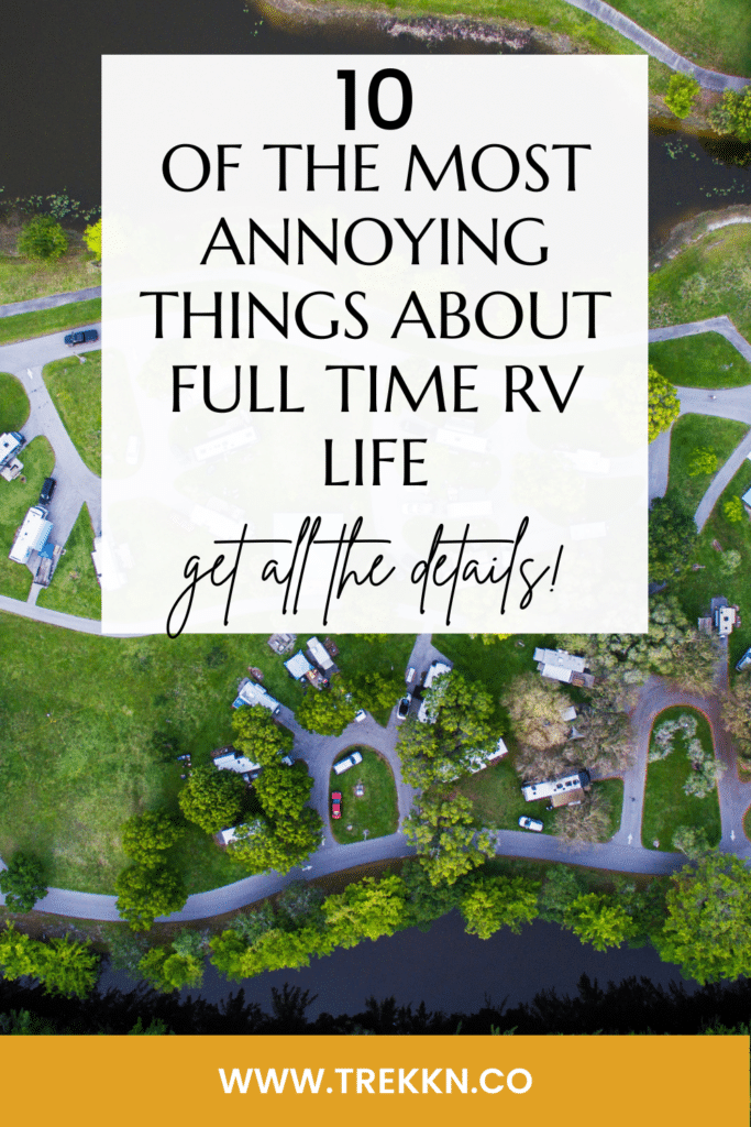 10 of the most annoying things about rv living
