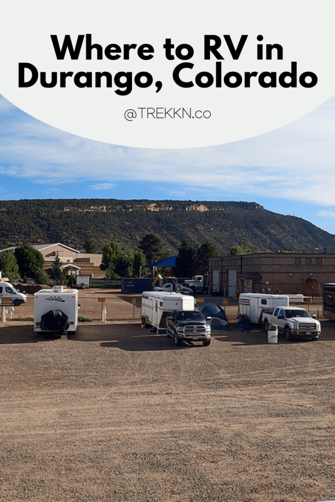 where to stay in your RV in Durango Colorado