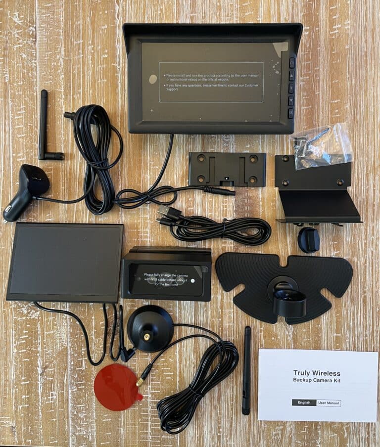 Wireless Backup Camera Kit Review: Auto Vox Solar 4 Truly Wireless