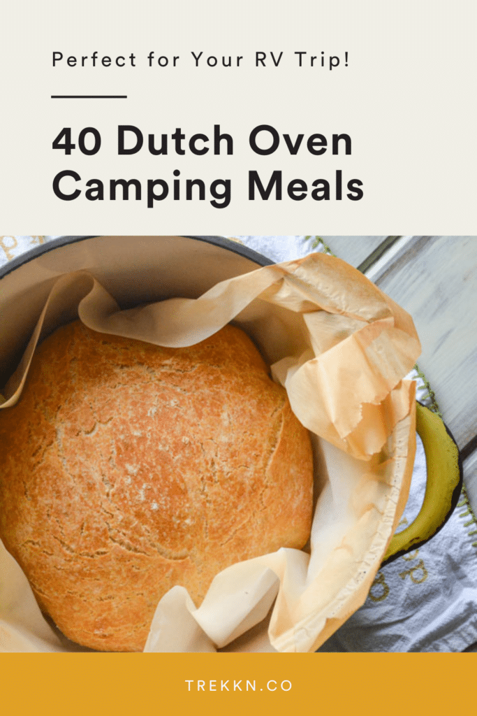 dutch oven camping meal ideas